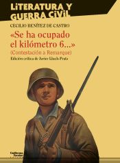 Portada de "Se ha ocupado el kilómetro 6..." (Contestación a Remarque)