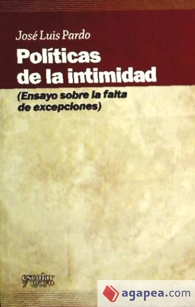 Políticas de la intimidad