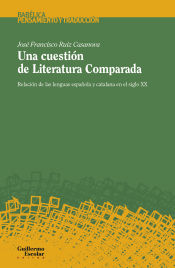 Portada de Una cuestión de Literatura Comparada