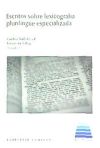 Escritos sobre lexicografía plurilingüe especializada