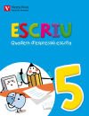 Escriu. Quadern D'expressio Escrita 5 Valencia
