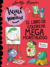 Escuela de Monstruos - El libro de colorear mega monstruoso