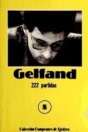 Portada de GELFAND. 222 PARTIDAS