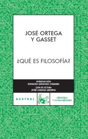 Portada de ¿Qué es filosofía?