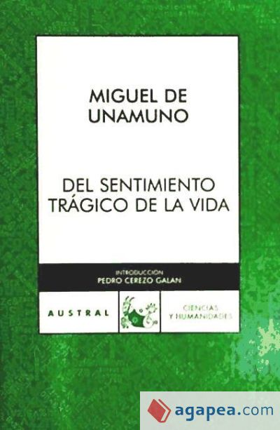 Del sentimiento trágico de la vida