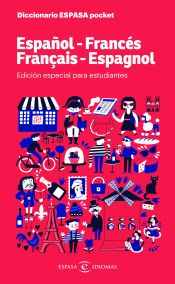 Portada de Diccionario ESPASA pocket. Español - Francés. Français - Espagnol: Esdición especial para estudiantes