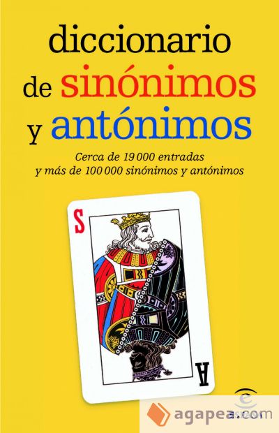 Diccionario de sinónimos y antónimos