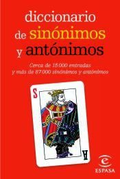 Portada de Diccionario mini de sinónimos y antónimos