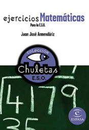 Portada de Ejercicios matemáticas para la ESO