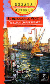 Portada de El mercader de Venecia