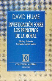 Portada de Investigaci&oacute;n sobre los principios de la moral