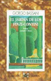 Portada de JARDIN DE LOS FINZI...(C.A.314)