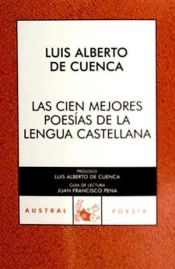 Portada de Las cien mejores poesías de la lengua castellana