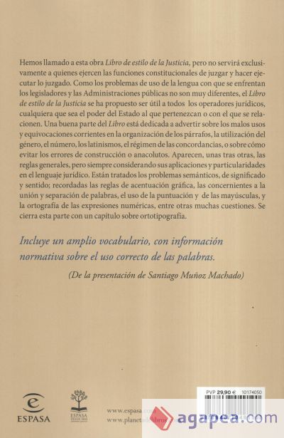 Libro de estilo de la Justicia