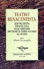 Portada de TEATRO RENACENTISTA (C.A.171)