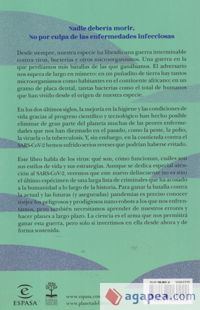 Virus. La guerra de los mil millones de años: Por qué los humanos somos presa fácil de las pandemias