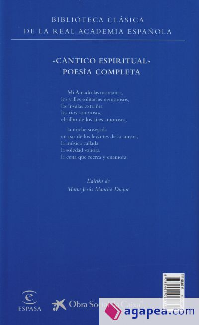 "Cántico espiritual" y poesía completa