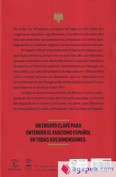 Franco y José Antonio. El extraño caso del fascismo español