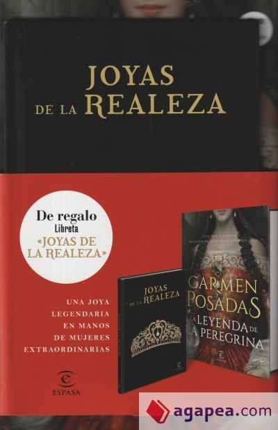 PACK LA LEYENDA DE LA PEREGRINA + LIBRETA JOYAS DE LA REALEZA - CARMEN ...