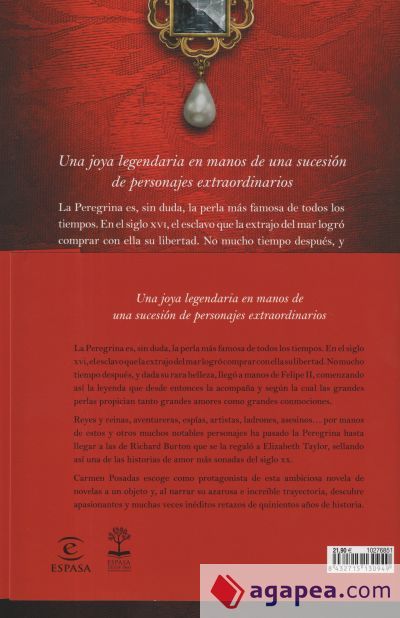 PACK LA LEYENDA DE LA PEREGRINA + LIBRETA JOYAS DE LA REALEZA - CARMEN ...