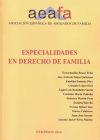 Especialidades En Derecho De Familia