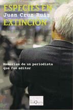 Portada de Especies en extinción (Ebook)