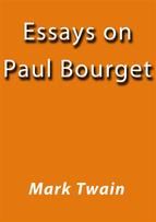 Portada de Essays on Paul Bourget (Ebook)