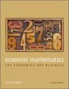 Essential Mathematics for Economics and Business