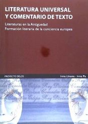 Portada de Literatura universal : literaturas en la antigüedad : formación literaria de la conciencia europea