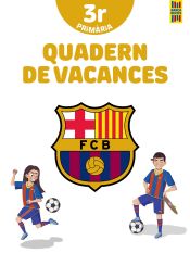 Portada de Barça. Quadern de vacances. 3r de Primària