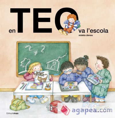 En Teo va a l'escola