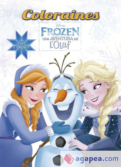 Frozen. Una aventura de l Olaf. Coloraines