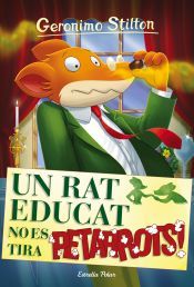 Portada de Geronimo Stilton 20 . Un rat educat no es tira petarrots