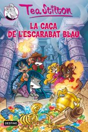 Portada de La caça de l'escarabat blau