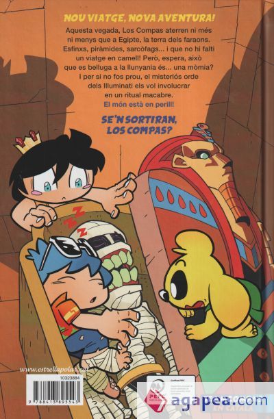 Los Compas 9. Los Compas i el despertar de la m&ograve;mia