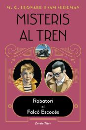 Portada de Misteris al tren 1. Robatori al Falcó Escocès