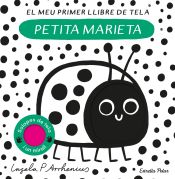 Portada de Petita marieta. El meu primer llibre de tela