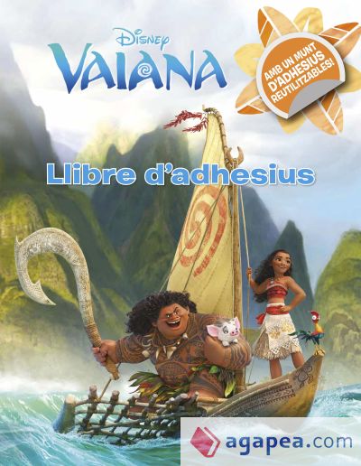 Vaiana. Llibre d adhesius