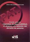 Estudio sobre los requisitos de patentabilidad, el alcance y la violación del derecho de patente