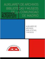 Portada de CUESTIONARIOS PARA AUXILIARES DE ARCHIVOS, BIBLIOTECAS Y MUSEOS DE LA COMUNIDAD DE MADRID