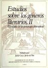 Estudios sobre los géneros literarios. II, Tipología de los personajes dramáticos