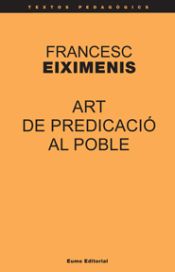 Portada de Art de predicació al poble