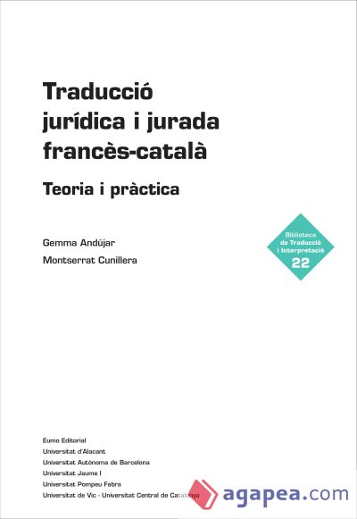 Traducció jurídica i jurada francès-català : Teoria i pràctica