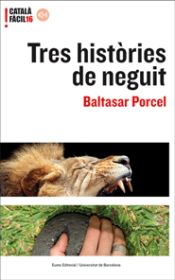 Portada de Tres històries de neguit