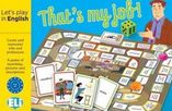 Portada de THAT´S MY JOB! (LET'S PLAY IN ENGLISCH)