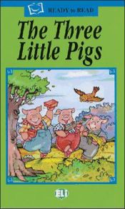 Portada de The Three Little Pigs (the family, inside and outside the house, action verbs)