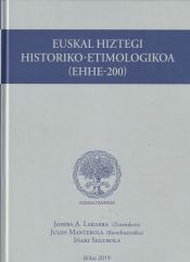 Portada de Euskal Hiztegi Historiko Etimologikoa