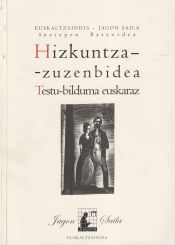 Portada de Hizkuntza-zuzenbidea. Testu-bilduma euskaraz