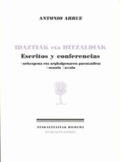Portada de IDAZTIAK ETA HITZALDIAK: Escritos y Conferencias