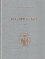 Portada de Opera omnia vasconice